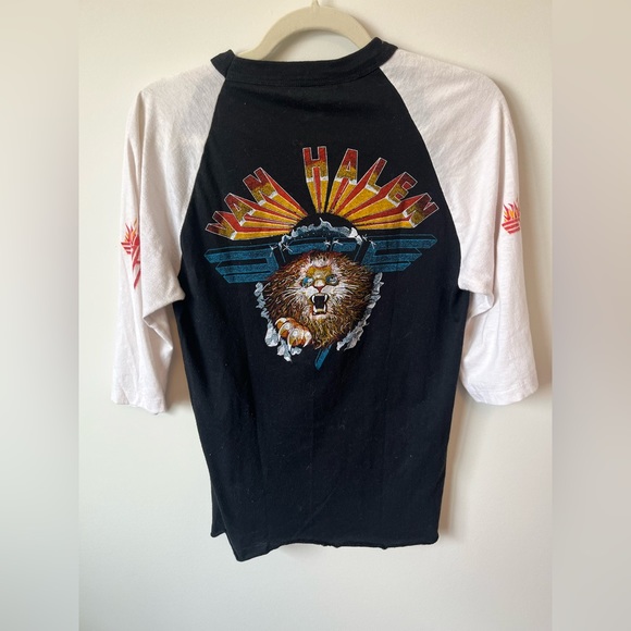 {SOLD}1984 Van Halen Tour Tshirt - Picture 4 of 4